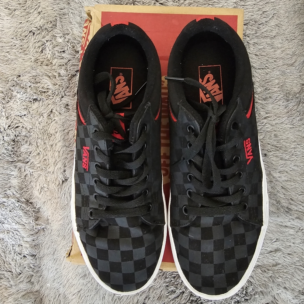 Vans Seldan Checkerboard Men's Skate Shoes Men's - 8.5 - Picture 4 of 6
